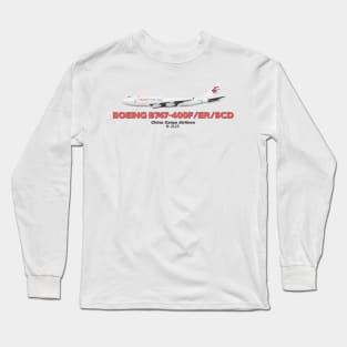 Boeing B747-400F/ER/SCD - China Cargo Airlines Long Sleeve T-Shirt